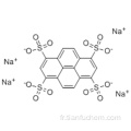 Acide 1,3,6,8-pyréné- sulfonique, sel de sodium (1: 4) CAS 59572-10-0